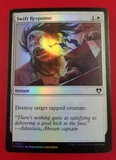 1x Swift Response | FOIL | Commander Masters | MTG Magic Cards