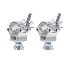 Set of 2 Global Truss Jr Clamp. Medium Duty Clamp for 35mm or 1 1/2" Tubing.