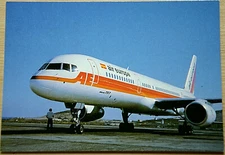 41195 AK Airplane Air Europa Air España S.A. Gran Via Asima Palma De Mallorca