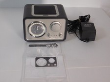 Crosley Solo CR221 Radio Receiver Vintage Style AM/FM Tabletop Works Collectible