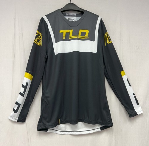 Troy Lee Designs GP Air Motocross MX Jersey Black/Grey Men's Medium ...