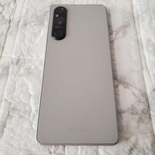 SONY Xperia 1 V 256GB SIM-free A301SO Platinum Silver used item from japan