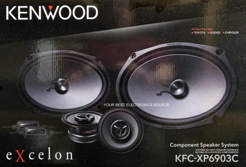 NEW Kenwood KFC-XP6903C, 6"x9" Component Car Audio Speakers (PAIR) 6x9 - Picture 1 of 2