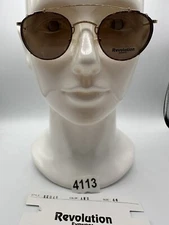 New Vintage Revolution Eyewear With SunShade RE046 Amber 46 23 145