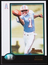 1998 Bowman Topps Kevin Dyson 25 Rookie Card RC Tennessee Oilers Titans Football. rookie card picture