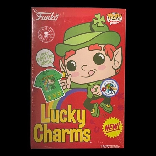 Funko T-Shirt Pop Tee Lucky Charms XL (Green LE 1000 Exclusive | eBay