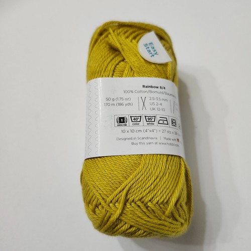 Hobbii Rainbow Yarn 8/4 Quality 100% Cotton PRICE PER SKEIN - YOU CHOOSE - Picture 264 of 329