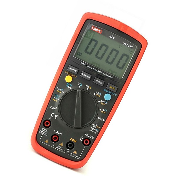 UT139C Digitaler Multimeter Lcd (6000),Beleuchtet True Rms UNI-T-image