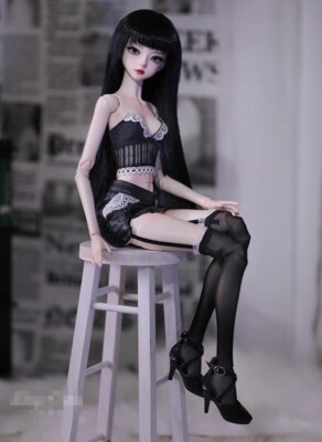1/4 BJD Doll Faina Normal Color B-Free Face Make UP+Eyes+Clothes+wig+Shoes