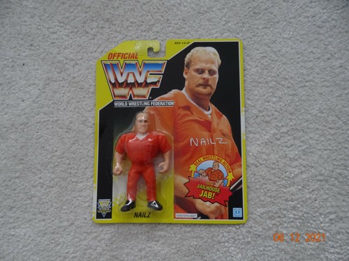 WWF WWE Hasbro NAILZ-MOC-NEW-NEW...
