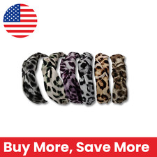 Leopard Print Fabric Headbands Wild Style,