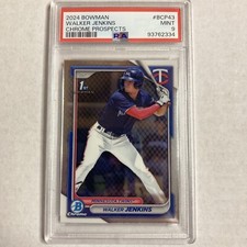 2024 Bowman Chrome Walker Jenkins ROOKIE PSA 9 PS