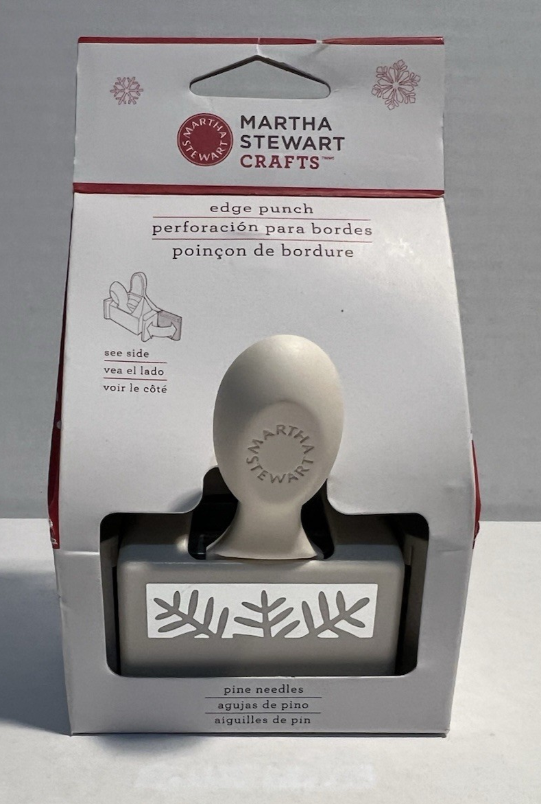 Martha Stewart Crafts Pine Needle Edge Punch Scrapbooking Tool Retired