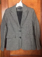 Vintage Chadwick’s Wool Houndstooth Blazer Size 4