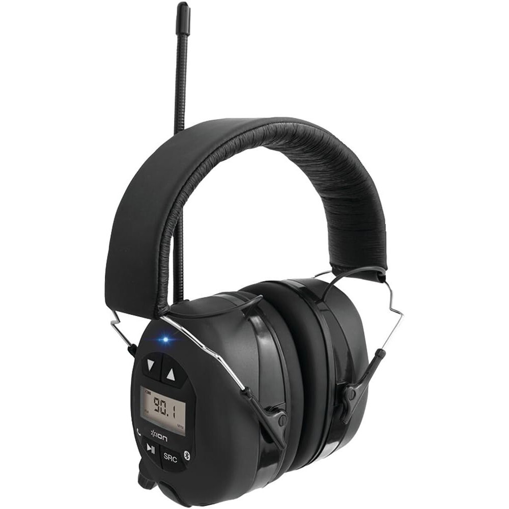 ION Tough Sounds AM/FM-радио Kopfhörer mit Mikrofon Kabellos Bluetooth-гарнитура