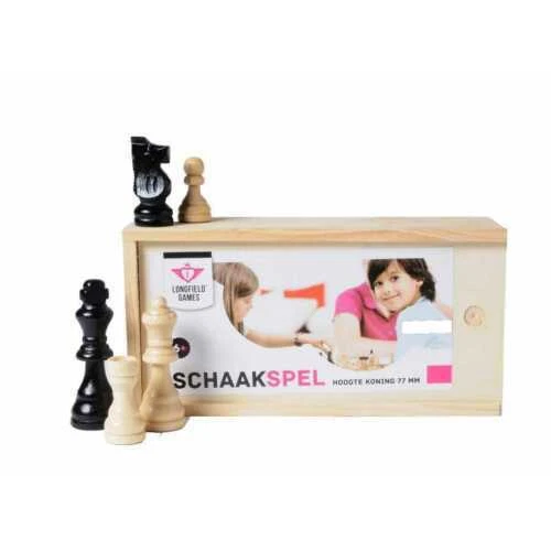 Échecs classiques en bois cartes