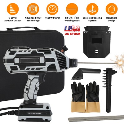 4800W Powerful Electric Welding Machine Portable Handheld IGBT Inverter Welder