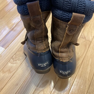 sperry misty duck boots