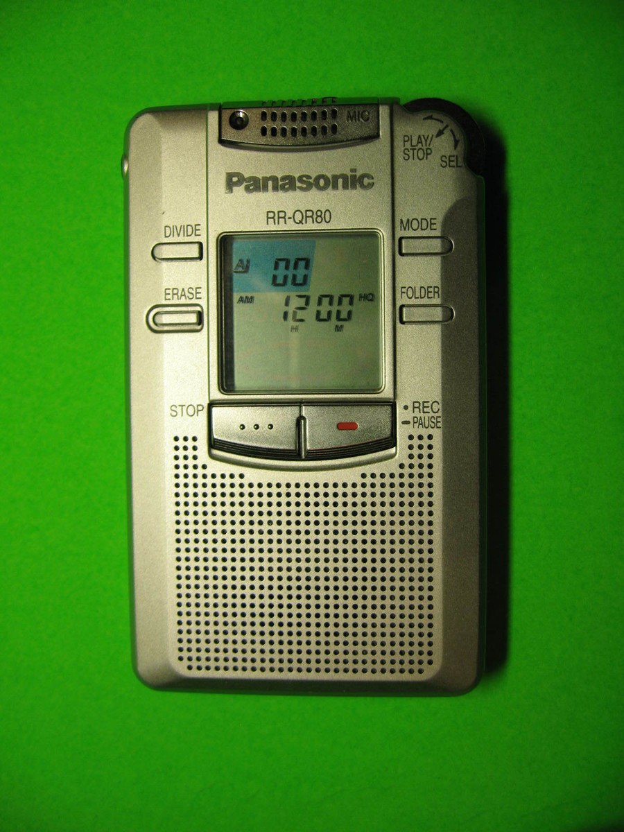 50% OFF Panasonic RR-QR80 Voice IC Digital Ghost EVP Recorder Use