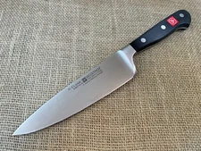 Wusthof Classic 6 inch Chef Knife - 4582/16 - *EUC, Inscribed Bull Symbol Taurus