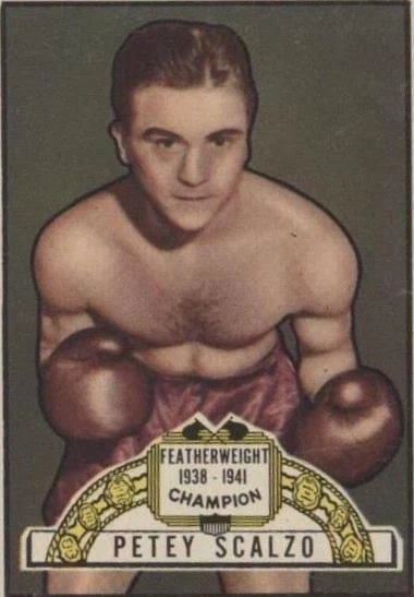 1951 Topps Ringside - Petey Scalzo #27