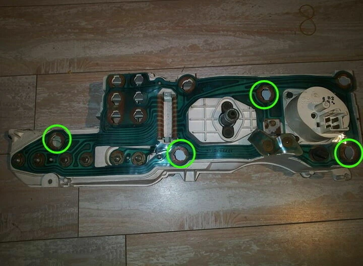 Cuadro de instrumentos LED bombillas de tablero verde para Ford Mustang II 1974-1978 Foto 3 de 4