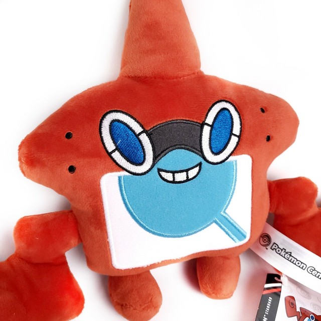 2x Pokemon Center Poke Plush Standar Rotom - Pokedex Stuffed Toy for sale online | eBay