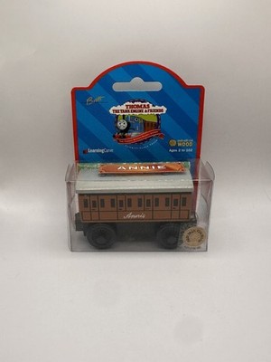 1998 ANNIE Thomas the tank Wooden Railway Train New learning curve 