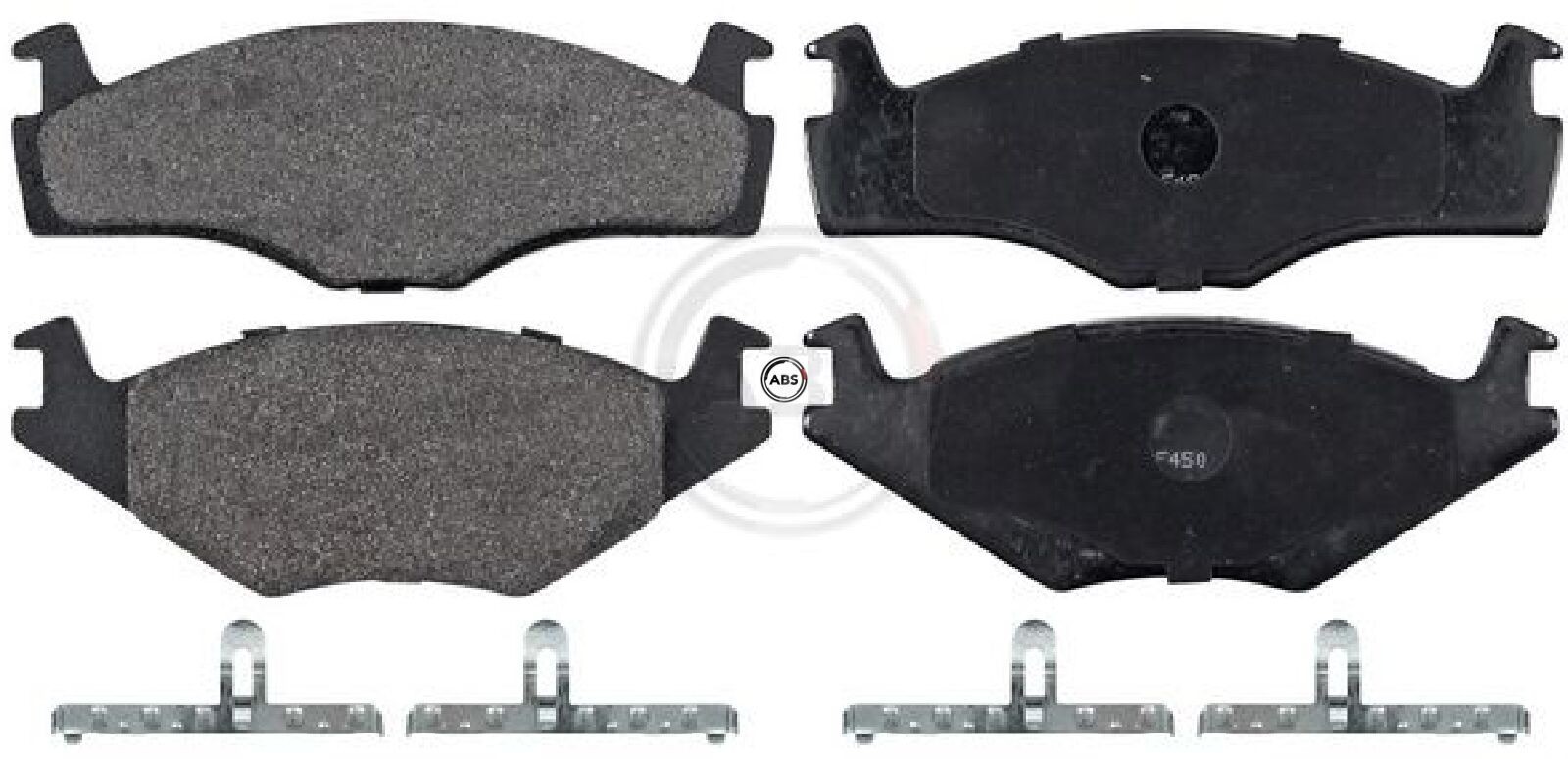 A.B.S. 36540 Bremsbelagsatz für Scheibenbremse Bremsbelagsatz für Seat für VW