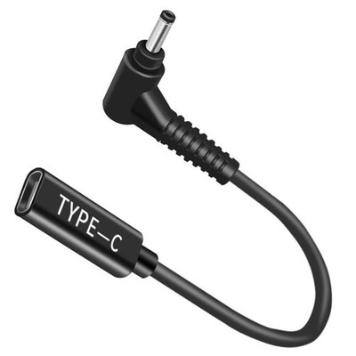 100W USB C Laptop Charging Adapter 4.0x1.35mm 19.5v Cable, Male to DC Female 1...