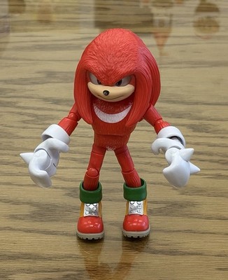 Jakks Pacific 2024 Sonic the Hedgehog 3 Movie Knuckles 5'' Figure Toy - 3404WE01