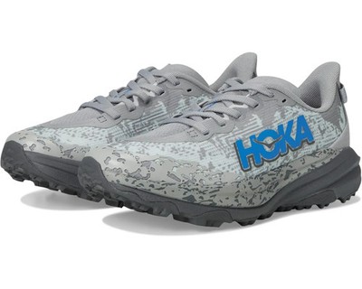 Hoka One Women's Speedgoat 6 Running Sneakers Stellar Gray Asteroid NEW 9 D WIDE