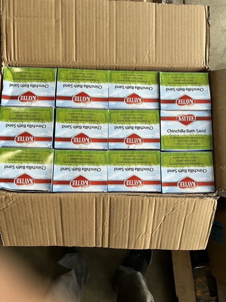 Kaytee Chinchilla沐浴砂。 全箱,12 5 包 — 第 2/4 张图片