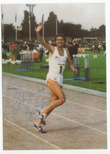 Brendan Foster Signed Photo / Autographed British Runner Olympics