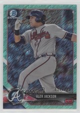 2018 Bowman Chrome Prospects Aqua Shimmer Refractor /125 Alex Jackson #BCP9 s3g
