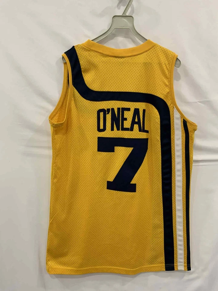 Camiseta amarilla vintage Nike NBA Indiana Pacers Jermaine O’Neal #7 para hombre talla L#87 Foto 2 de 4