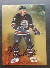 1998-99 ITG Be A Player Roman Hamrlik Gold Auto #52 Edmonton Oilers