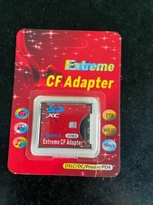 Extreme SDXC SDHC SD to CF Compact Flash Memory Card Type I Reader Adapter