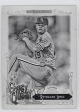 2017 Topps Gypsy Queen Black & White 1/50 Reynaldo Lopez #128 12sd