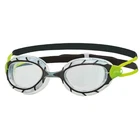 Zoggs Predator Swimming Goggles Unisex Black Lime Regular Fit