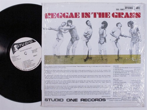 REGGAE IN THE GRASS Various Artists STUDIO 1 LP VG+ SHRINK ka - Imagen 2 de 2
