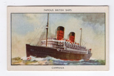 Famous Ships. #21 Cunard Line RMS Campania