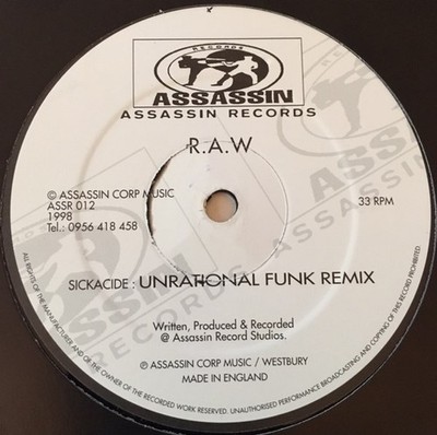 The Original RAW / Assassins - Unrational Funk Remix / Street Mentality - UK ...