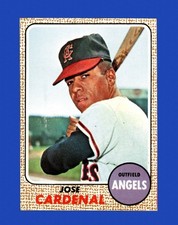 1968 Topps Set-Break #102 Jose Cardenal EX-EXMINT *GMCARDS*
