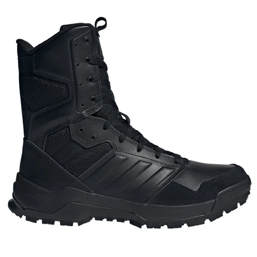 Adidas Shoes GSG-9.2024 Zip Leather Tactical Boots Outdoor Boot All Black JP9888