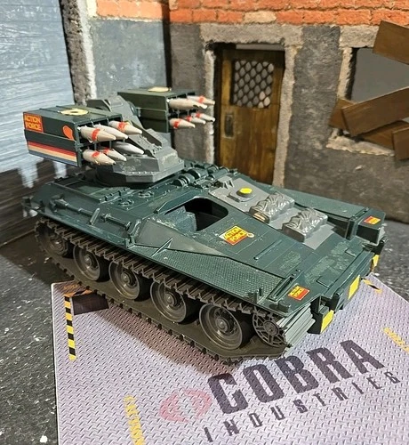 GI JOE ~ 1983 HTF GREEN WOLVERINE ~ HIGH GRADE ~PALITOY UK ~ ACTION FORCE