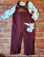 Harry Potter baby Overall Shirt Set Sz 18 Months hedwig