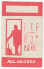 Vintage 1995 1996 Lee Roy Parnell Concert Backstage Pass All Access