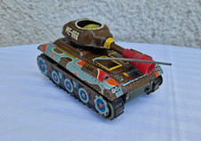 Blechspielzeug Panzer ME-060 Vintage Tank China Milit&auml;r Sammler Modellauto