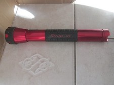 Snap On Tools 13 Flashlight 3-d Cell Red Aluminum Hand Light -tested Snap On Tools 13 Flashlight 3-d Cell Red Aluminum Hand Light -tested